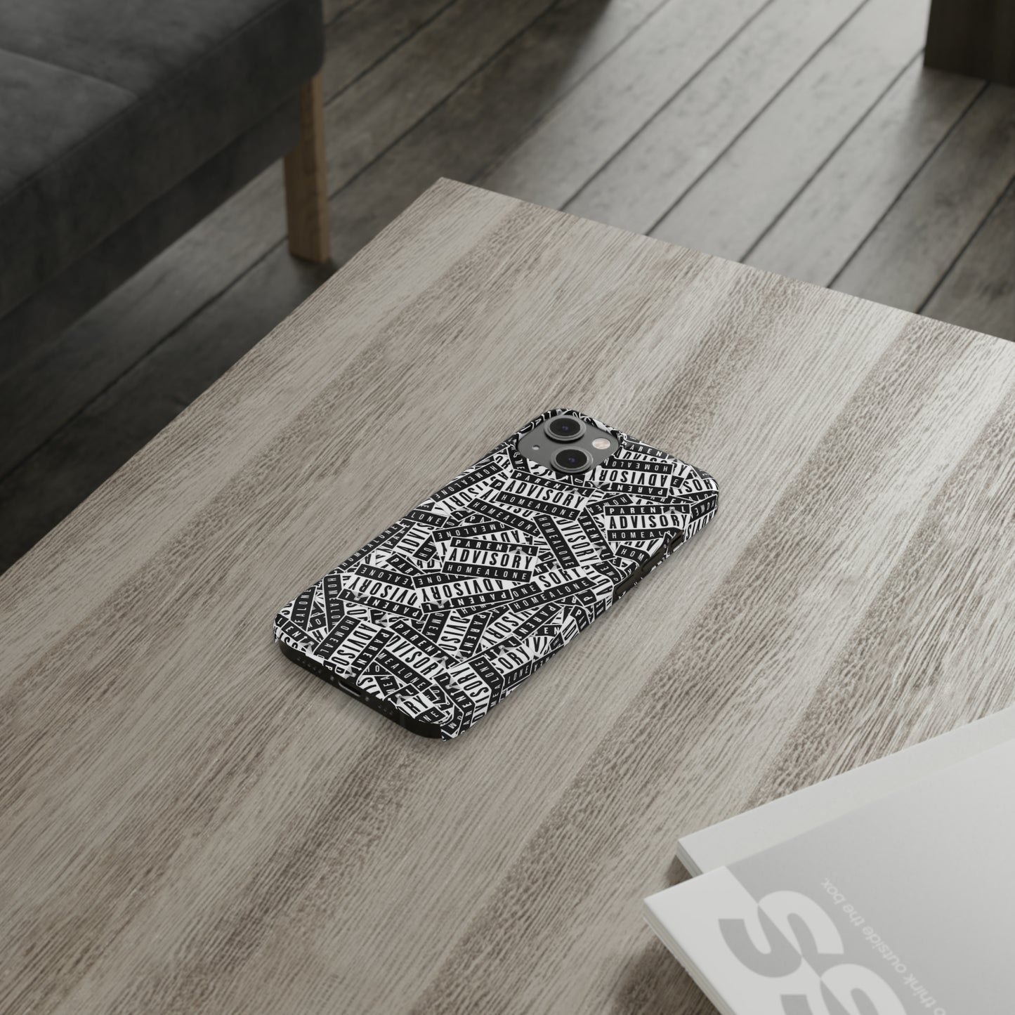 HOMEALONE ADVISORY Edition iPhone Case