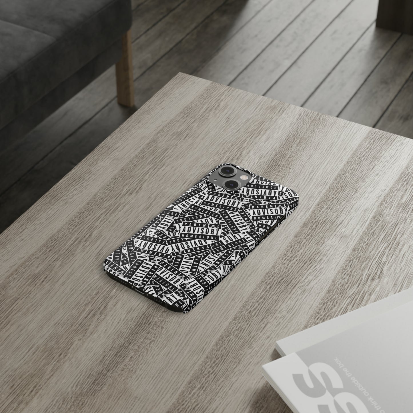 HOMEALONE ADVISORY Edition iPhone Case