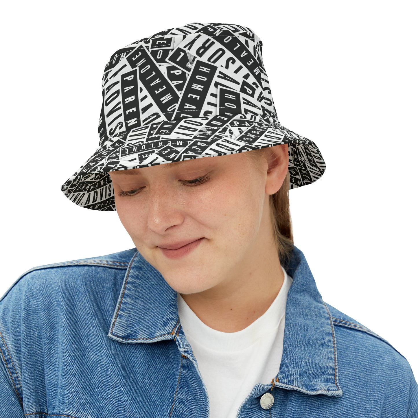 HOMEALONE ADVISORY Album Inspired Bucket Hat