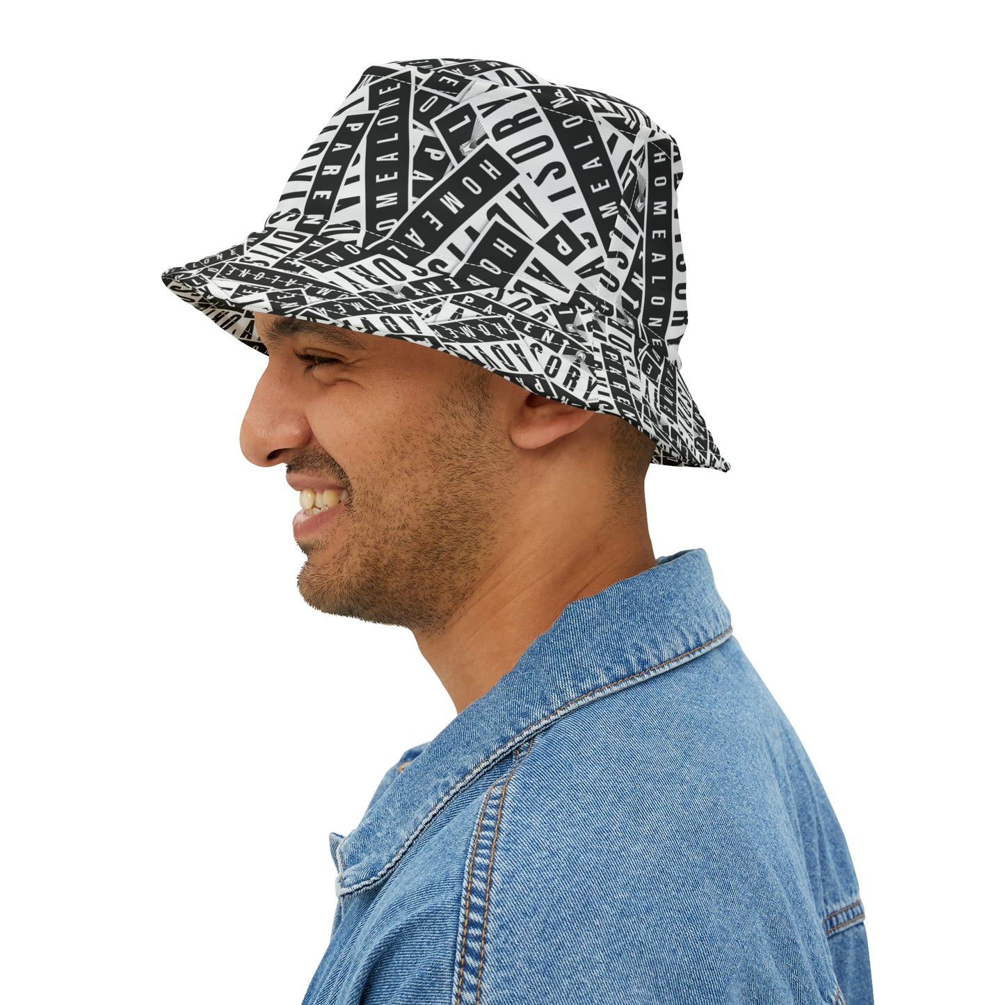 HOMEALONE ADVISORY Album Inspired Bucket Hat