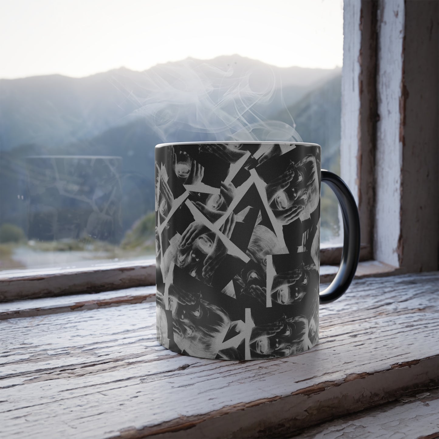 Magic Color Changing Ceramic Mug - KOOROSH x HOMEALONE - Limited Edition