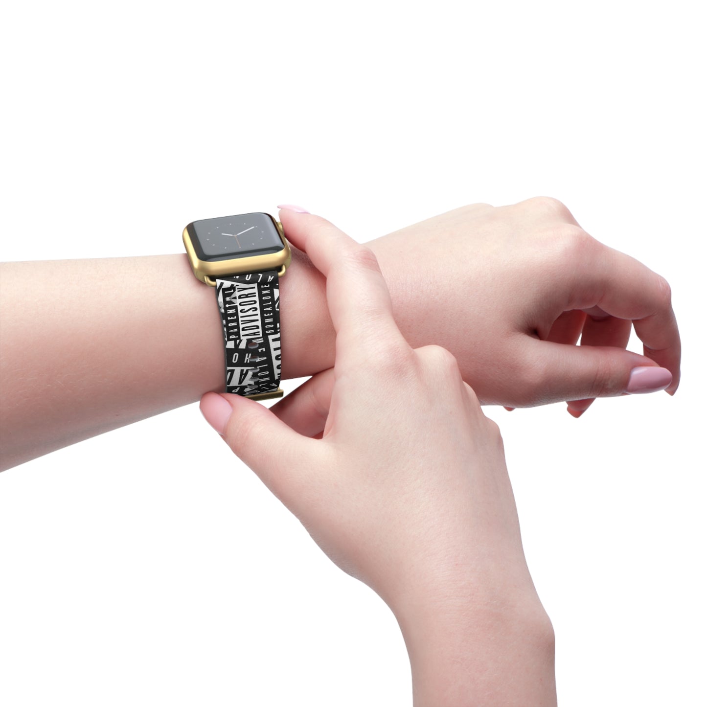 HOMEALONE ADVISORY Apple Watch Band