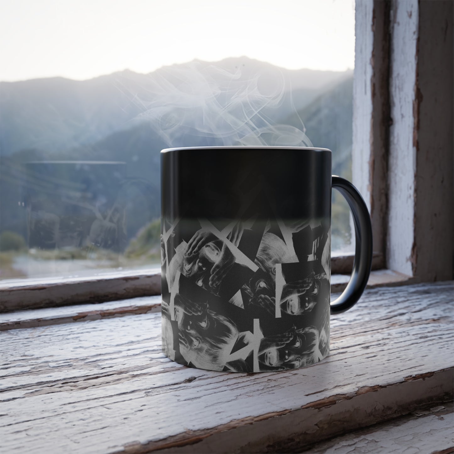 Magic Color Changing Ceramic Mug - KOOROSH x HOMEALONE - Limited Edition