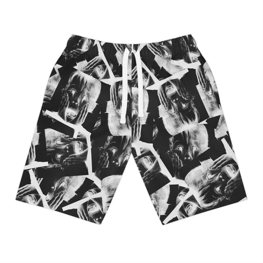 KOOROSH x HOMEALONE - Athletic Long Shorts