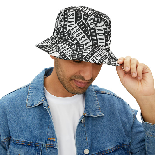 HOMEALONE ADVISORY Album Inspired Bucket Hat